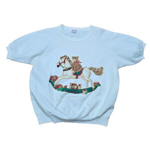 Vtg Rich Tees Jennifer Dawn Sweater Woman's XL Ugly Christmas Sweater